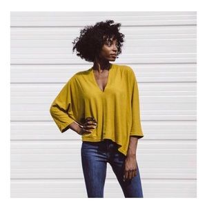 Jungmaven Marigold Horizon Hemp Top XS